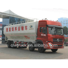 High quality 30-35m3 bulk feed trucks for sale,dongfeng used feed trucks for sale